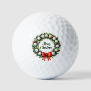 ゴルフ クリスマス リース ゴルフボール