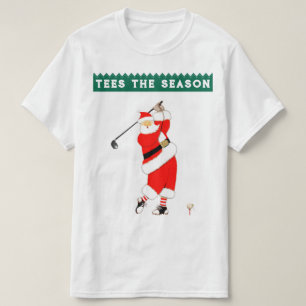ゴルフ クリスマスTシャツ Tシャツ