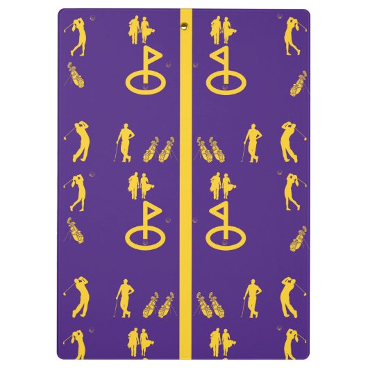 ゴルフ クリップボード (裏面)