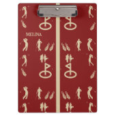 ゴルフ クリップボード (正面)