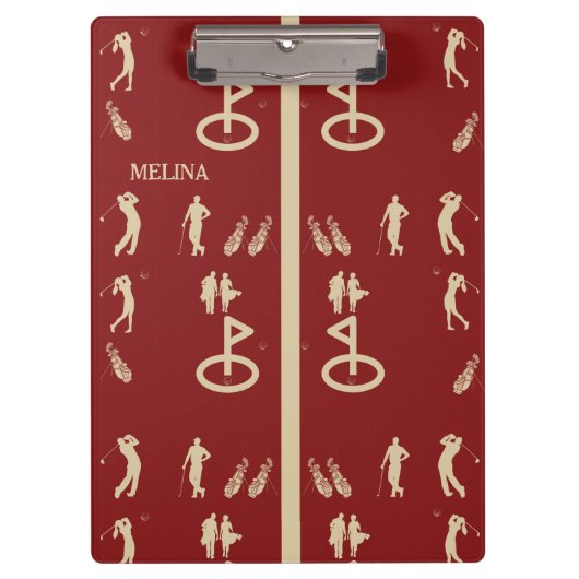 ゴルフ クリップボード (正面)