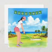 ゴルフ「コース頑張れ、レディ・ゴルファー！」 (正面/裏面)
