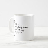 ゴルフ コーヒーマグカップ (正面左)