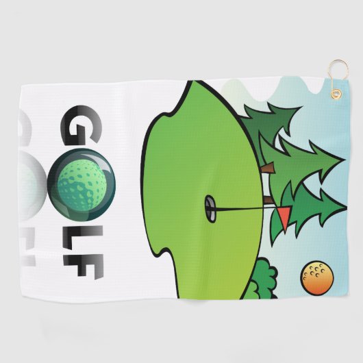ゴルフ ゴルフタオル (横)