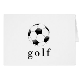 ゴルフ サッカーボール おもしろ スポーツTシャツ