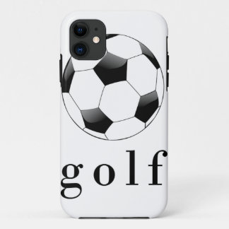 ゴルフ サッカーボール おもしろ スポーツTシャツ iPhone 11 ケース