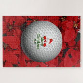 ゴルフ・サンタのメリークリスマス ジグソーパズル (横)