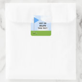 ゴルフ スクエアシール (バッグ)