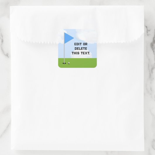 ゴルフ スクエアシール (バッグ)