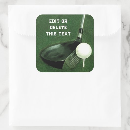 ゴルフ スクエアシール (バッグ)