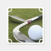 ゴルフ スタンダードカクテルナプキン (正面)