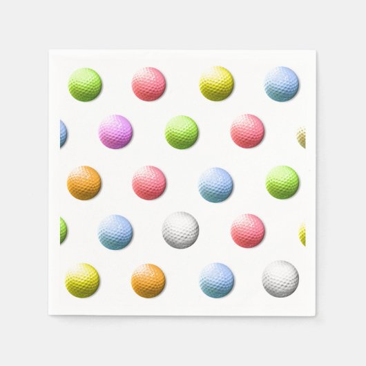 ゴルフ スタンダードカクテルナプキン (正面)