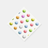 ゴルフ スタンダードカクテルナプキン (角)