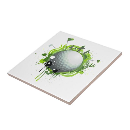 ゴルフ タイル (側面)