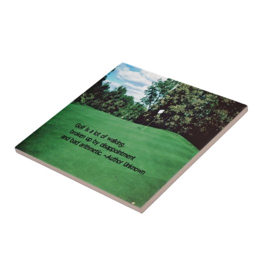 ゴルフ タイル (側面)