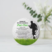 ゴルフ テーマ | ゴルフ コース 退職 イベント 招待状 (スタンド正面)