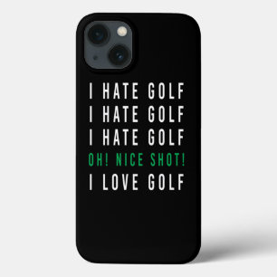 ゴルフ・ナイスショット・ゴルフボール・クラブ・ゴルファーズ iPhone 13ケース