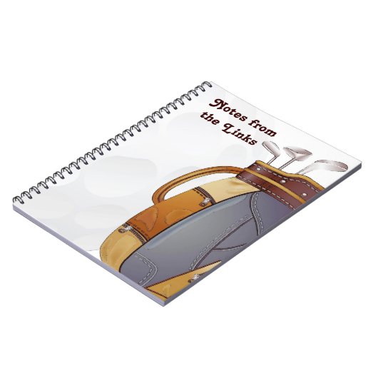 ゴルフ ノートブック (左側)