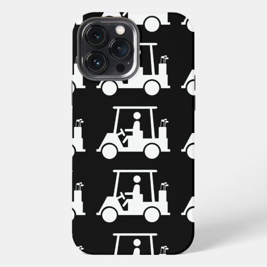 ゴルフ バギー iPhoneケース (裏面)