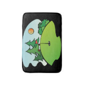 ゴルフ バスマット (正面縦)