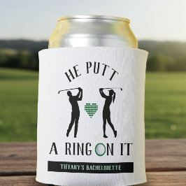 ゴルフ・バチェラーエット・パーティー ホワイト 缶クーラー