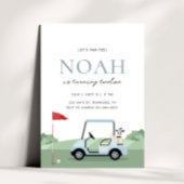 ゴルフ バースデー パーティー招待状 招待状