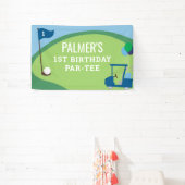 ゴルフ バースデー パーティー 大型 バナー サイン 横断幕 (インサイチュ)