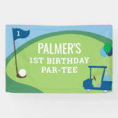ゴルフ バースデー パーティー 大型 バナー 看板 横断幕 (横)