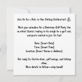 ゴルフ パーティー サンタクロース クリスマス スクワッド (裏面)