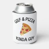 ゴルフ&ピザ金田男 缶クーラー (缶裏面)