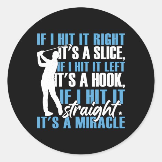 ゴルフ・ファーザーズ・デイ・ゴルファー ラウンドシール (正面)