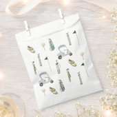 ゴルフ フェイバーバッグ (クリップ留めされた状態)