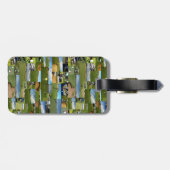 ゴルフ、フォトコラージュ、ラゲージタグ ラゲッジタグ (裏面横)