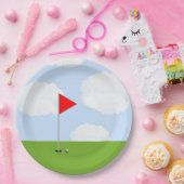 ゴルフ ペーパープレート (パーティー)