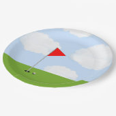 ゴルフ ペーパープレート (アングル)
