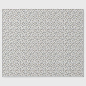 ゴルフ・ボールおよびティーの包装紙 ラッピングペーパー (フラット)