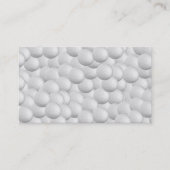 ゴルフ・ボールのカスタムな名刺 名刺 (正面)