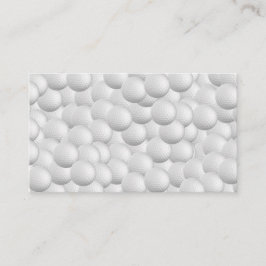 ゴルフ・ボールのカスタムな名刺 名刺
