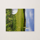 ゴルフ・ボールのコース ジグソーパズル (横)