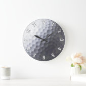 ゴルフ・ボールのスポーツの時計のデザイン ラージ壁時計 (ホーム)