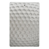 ゴルフ・ボールのスポーツ ミニクリップボード (裏面)