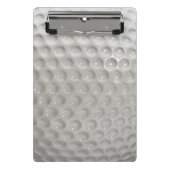 ゴルフ・ボールのスポーツ ミニクリップボード (正面)