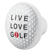 ゴルフ・ボールのノブ セラミックノブ (右)