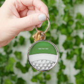 ゴルフ・ボールの帽子Keychain キーホルダー (手)