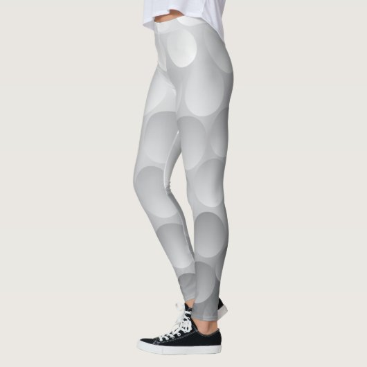 ゴルフ・ボールの窪みのレギング レギンス (左)