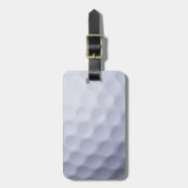 ゴルフ・ボールの背景によってカスタマイズテンプレート ラゲッジタグ (正面縦)