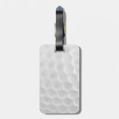 ゴルフ・ボールの荷物のラベル ラゲッジタグ (裏面縦)