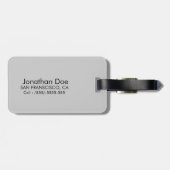 ゴルフ・ボールの荷物のラベル ラゲッジタグ (裏面横)