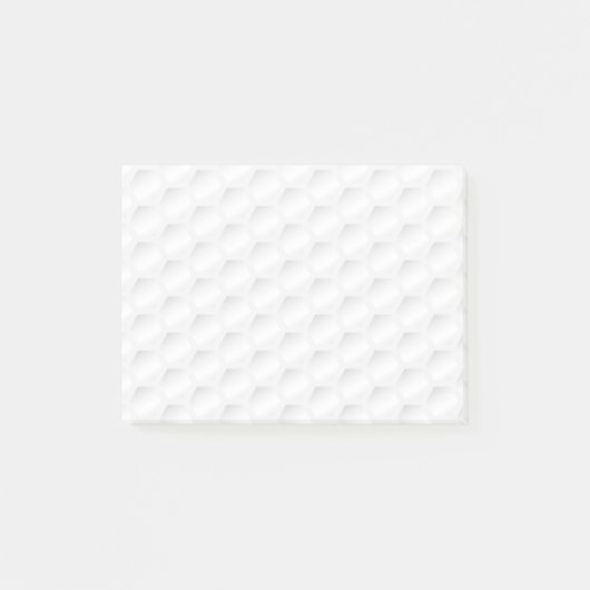 ゴルフ・ボールの質 ポストイット (正面)