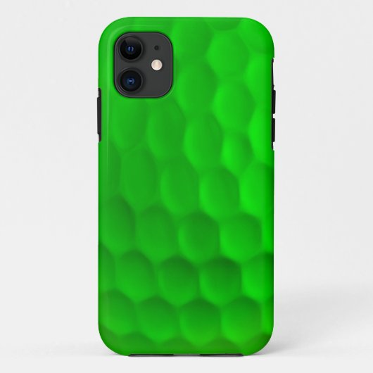 ゴルフ・ボールのIphone緑の5の箱 Case-Mate iPhoneケース (裏面)